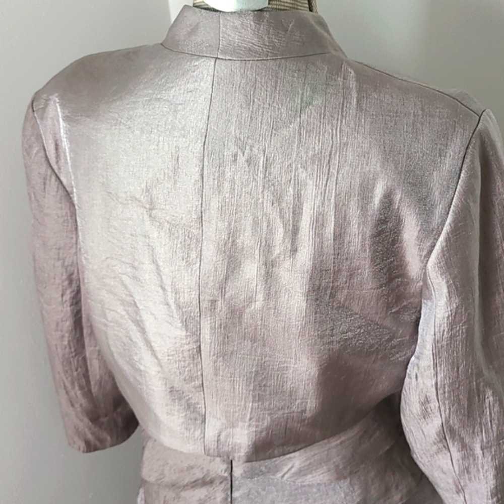 Adrianna Papell Occasions Mother of the Bride Dress and Bolero - Picture 7 of 11